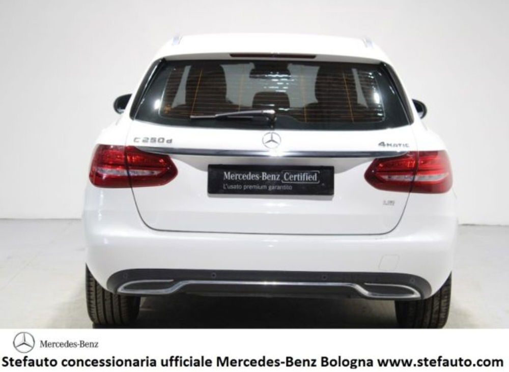 Mercedes-Benz Classe C Station Wagon 250 d 4Matic Automatic Sport  del 2018 usata a Castel Maggiore (4)