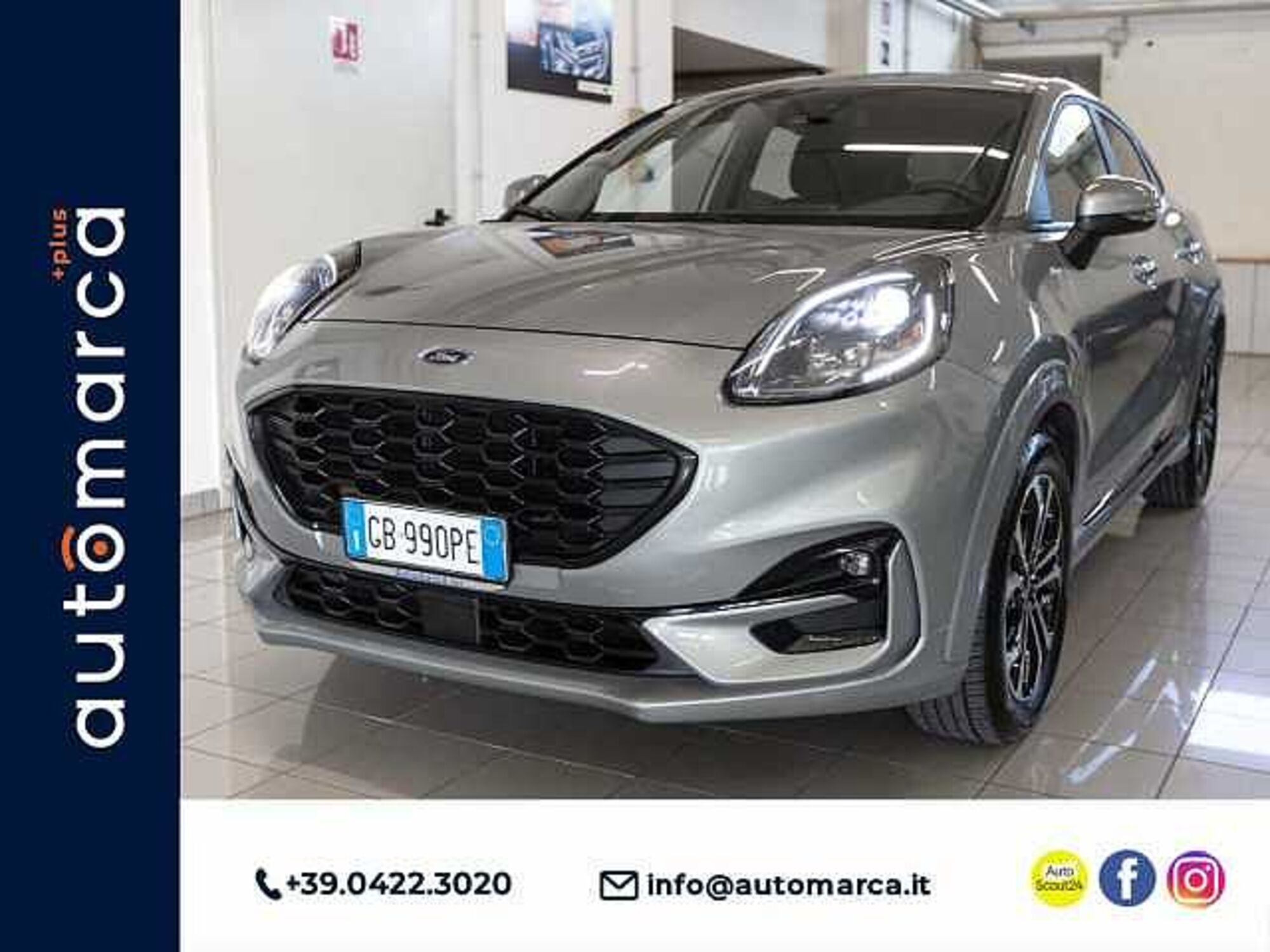 Ford Puma 1.0 EcoBoost 125 CV S&amp;S ST-Line del 2020 usata a Silea