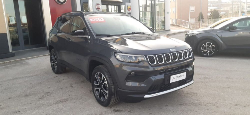 Jeep Compass 1.3 T4 190CV PHEV AT6 4xe Limited  nuova a Campobasso (4)