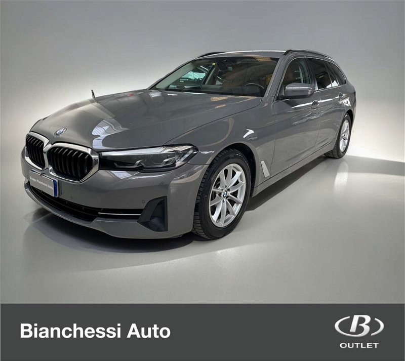 BMW Serie 5 Touring 520d 48V xDrive  Business my 19 del 2021 usata a Cremona
