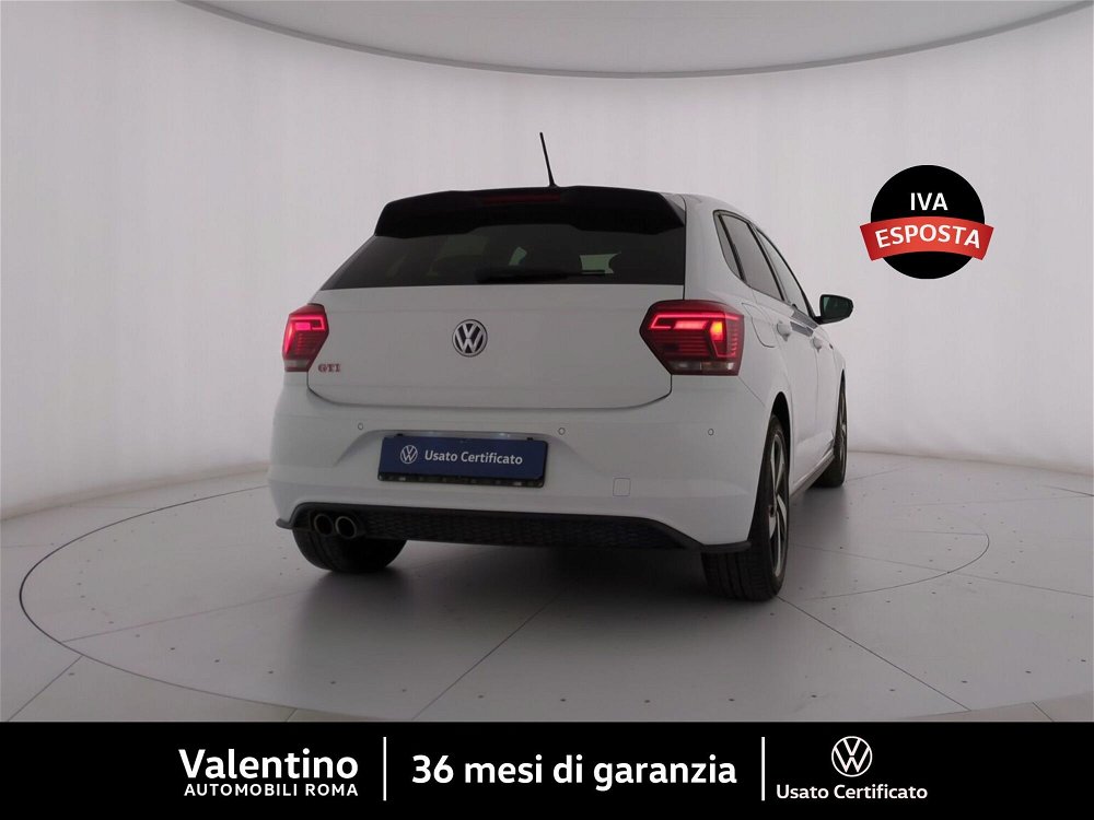Volkswagen Polo 2.0 TSI DSG GTI BlueMotion Technology  del 2020 usata a Roma (3)