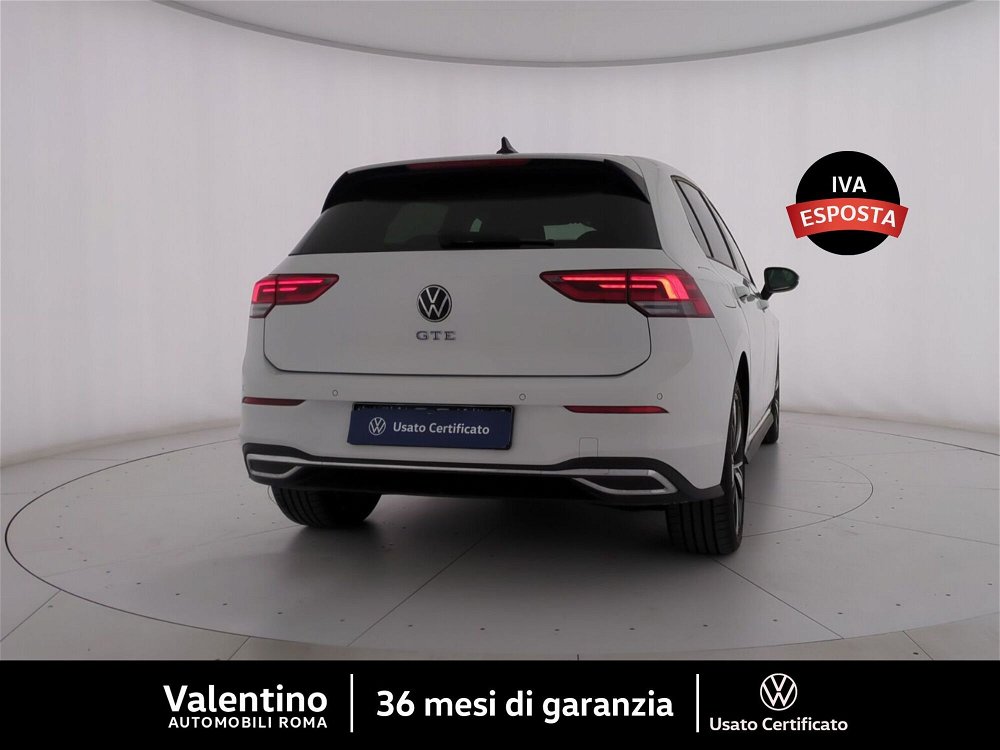 Volkswagen Golf 1.4 GTE DSG Plug-In Hybrid del 2022 usata a Roma (3)