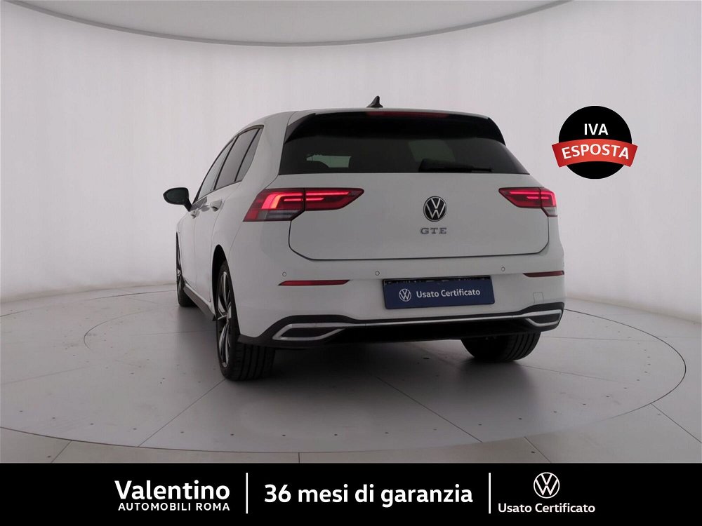 Volkswagen Golf 1.4 GTE DSG Plug-In Hybrid del 2022 usata a Roma (5)