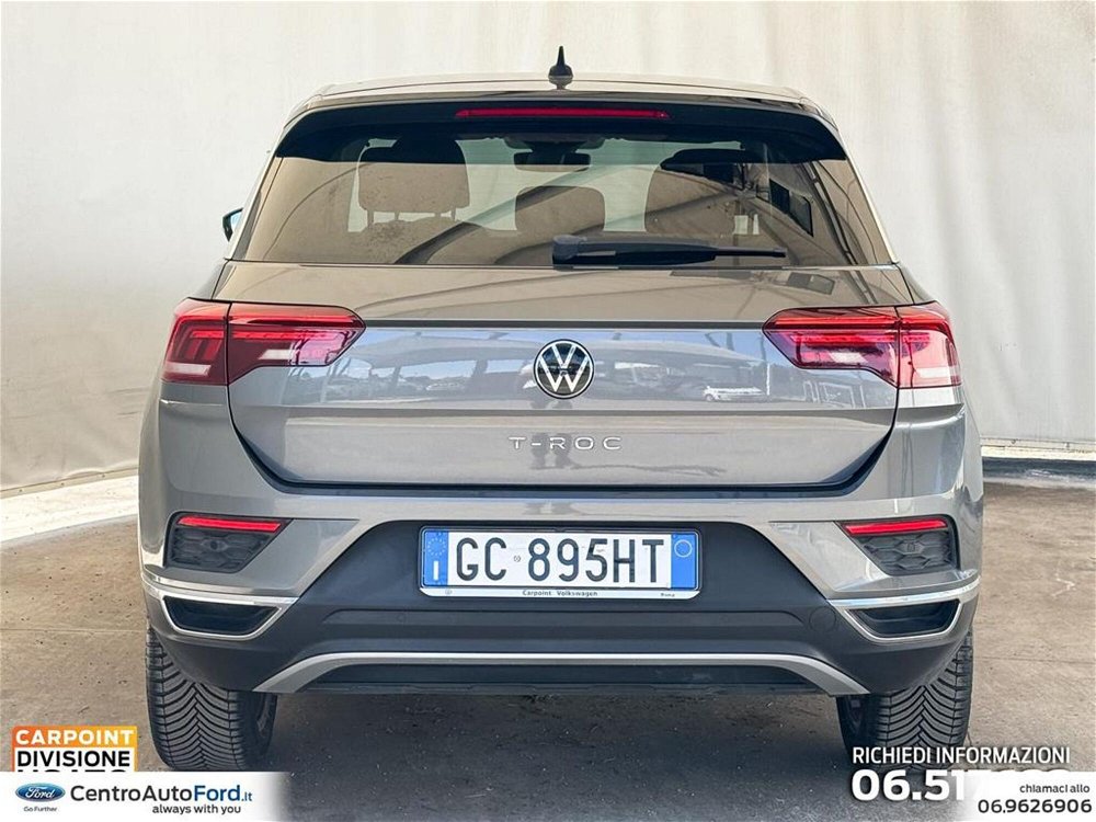 Volkswagen T-Roc 1.6 TDI SCR Advanced BlueMotion Technology del 2020 usata a Albano Laziale (4)