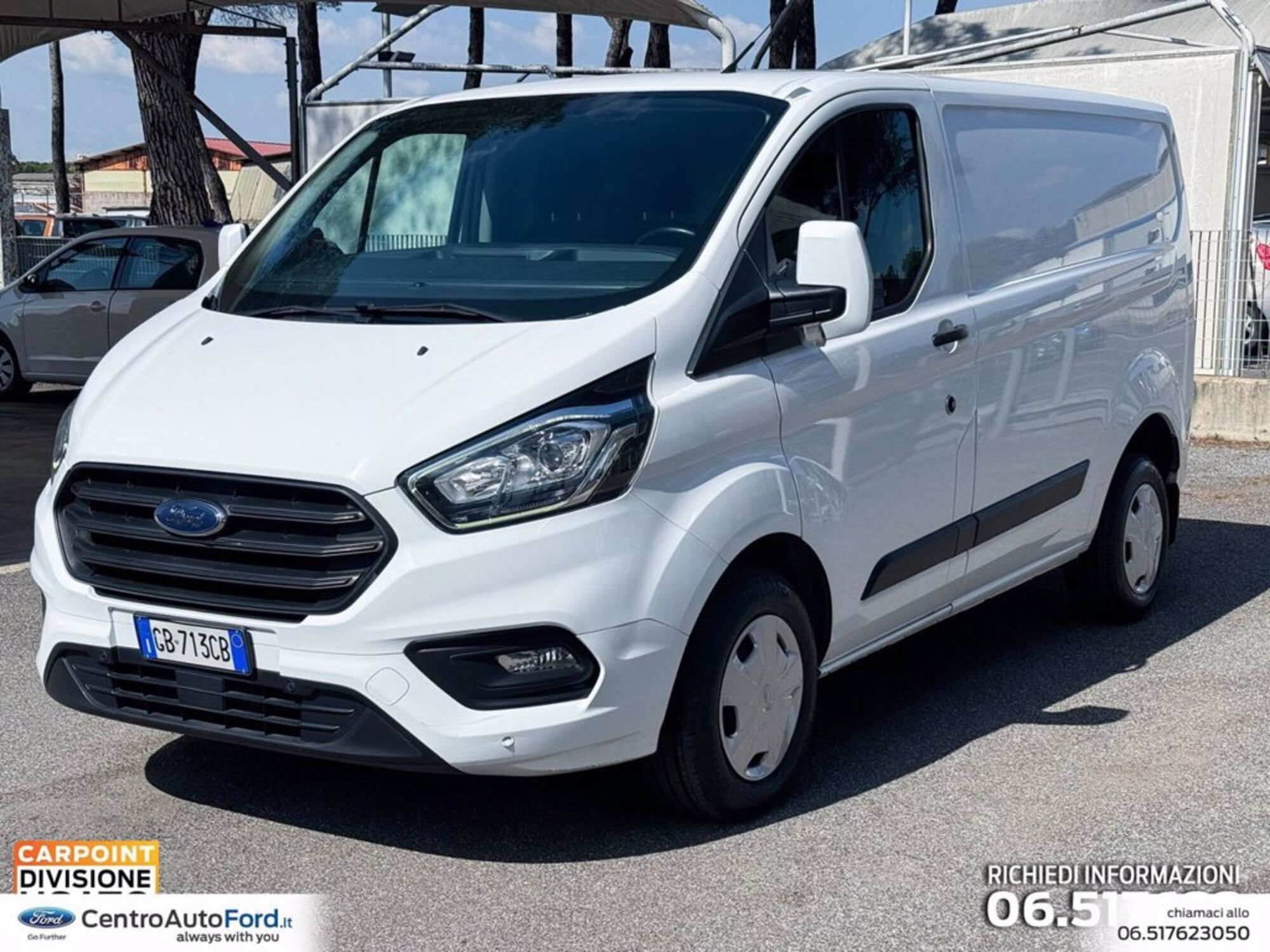 Ford Transit Custom Furgone 280 2.0 TDCi 130 MHEV PC Furgone Trend del 2020 usata a Albano Laziale