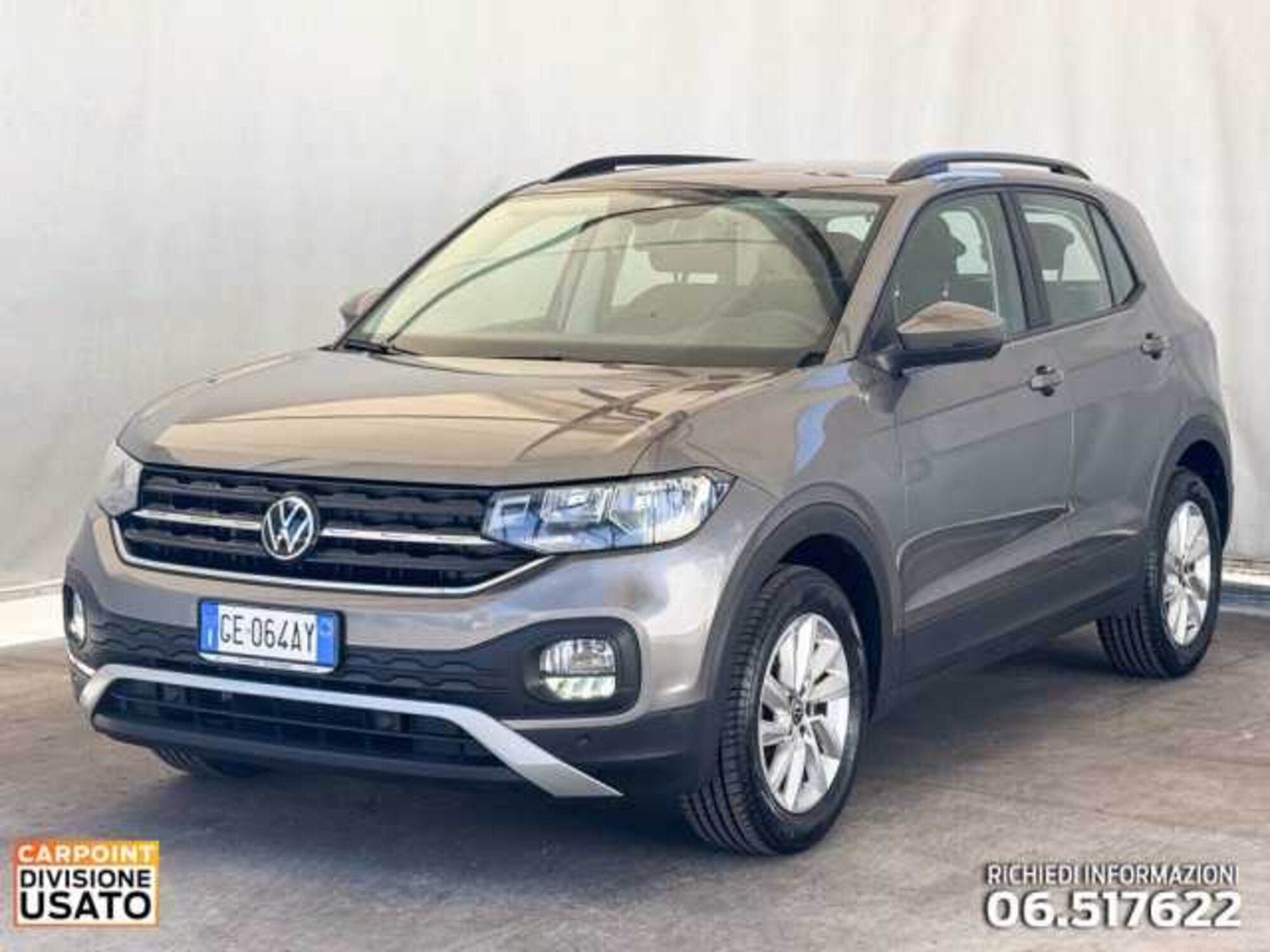 Volkswagen T-Cross 1.0 tsi Life 95cv del 2021 usata a Roma