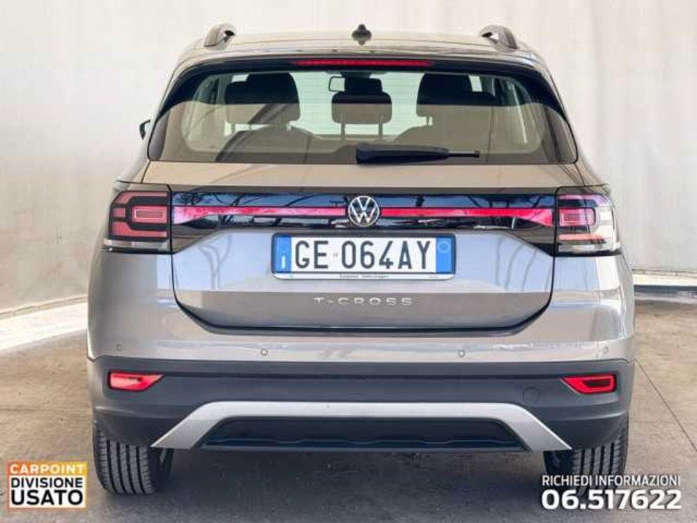 Volkswagen T-Cross 1.0 tsi Edition 95cv del 2021 usata a Roma (4)