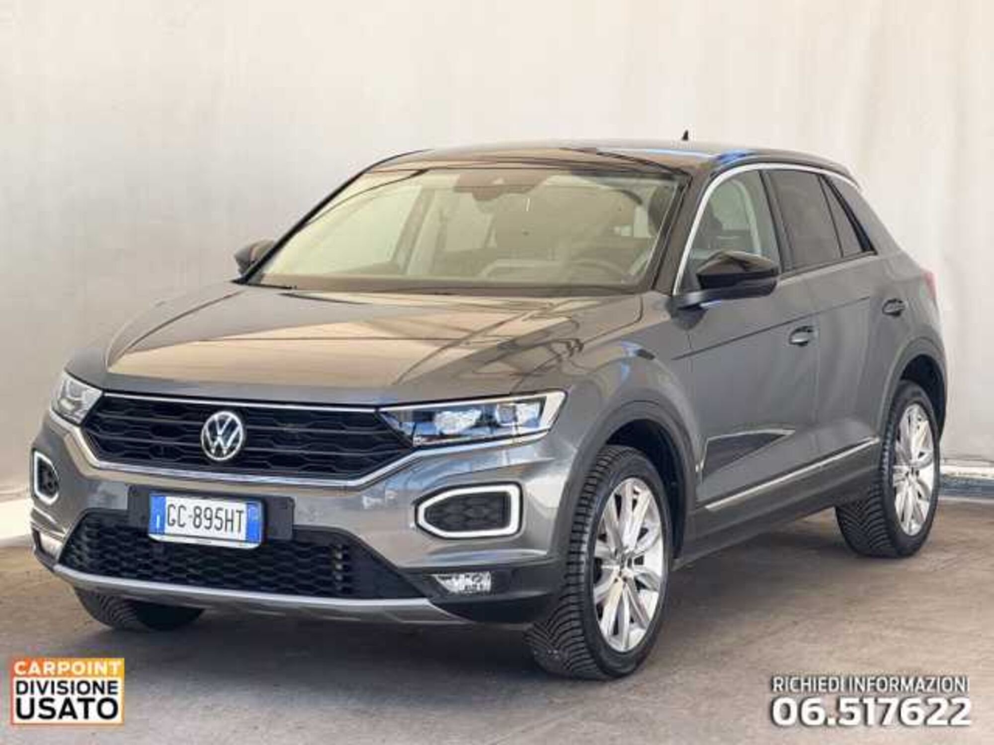 Volkswagen T-Roc 1.6 TDI SCR Advanced BlueMotion Technology del 2020 usata a Roma