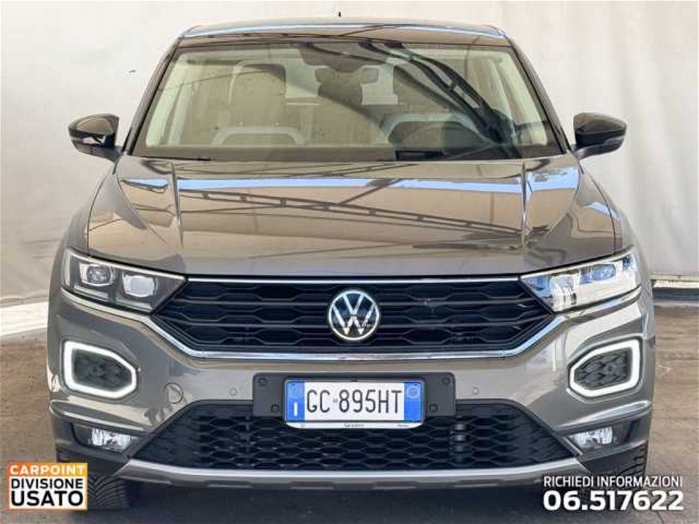 Volkswagen T-Roc 1.6 TDI SCR Advanced BlueMotion Technology del 2020 usata a Roma (2)