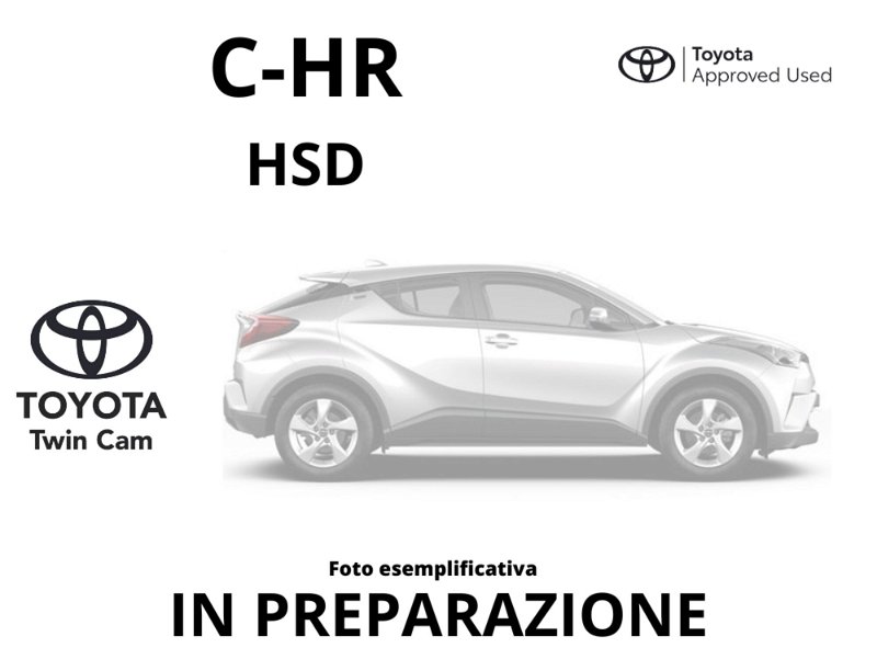 Toyota Toyota C-HR 1.8 Hybrid E-CVT Trend  del 2020 usata a Latina