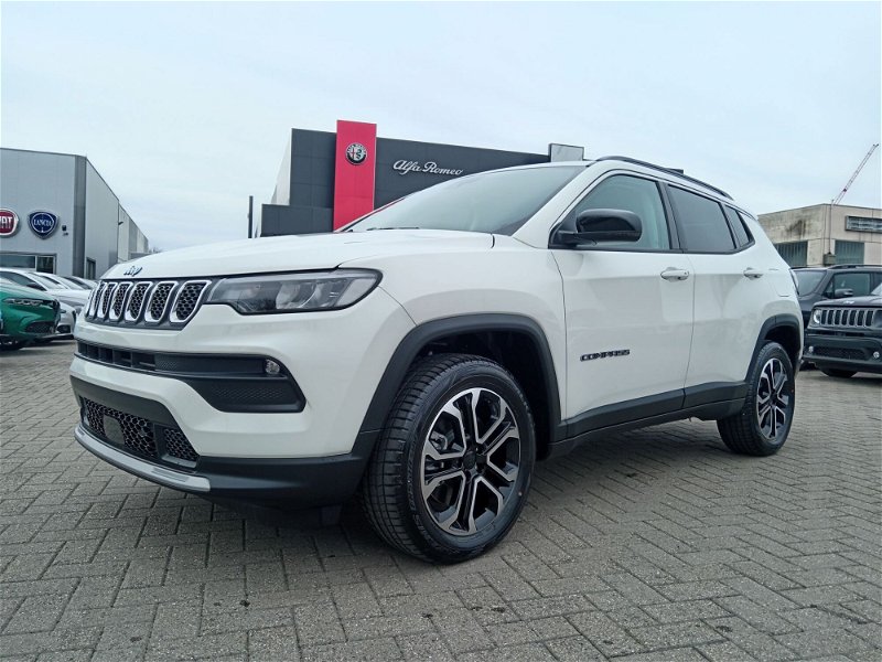 Jeep Compass 1.3 T4 190CV PHEV AT6 4xe Limited my 20 nuova a Alessandria