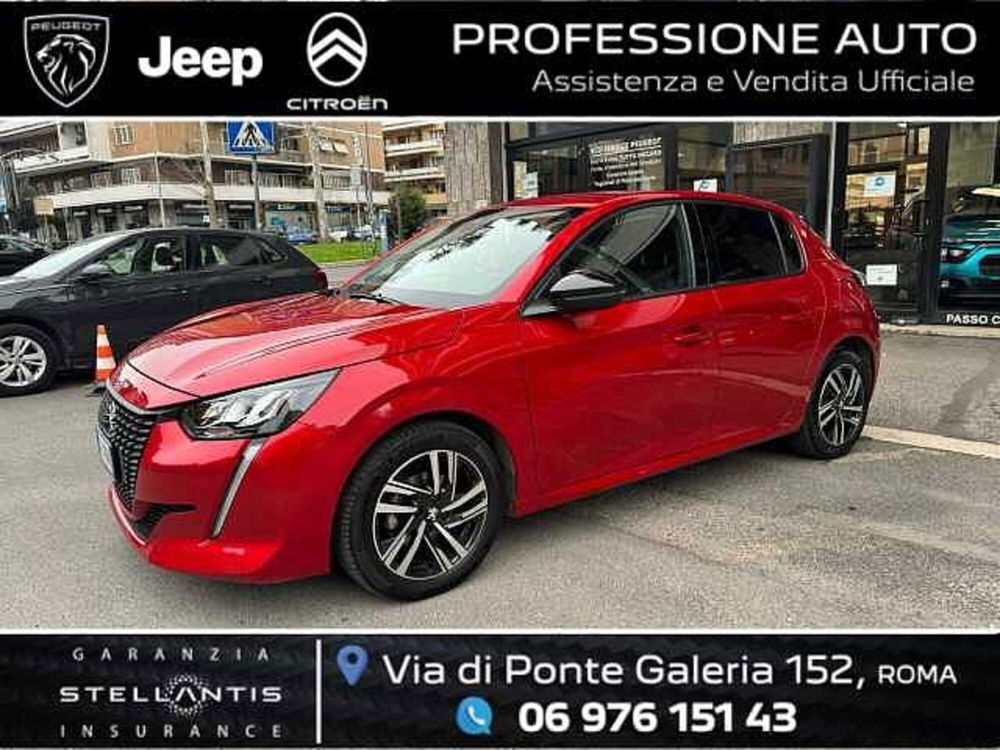 Peugeot 208 PureTech 75 Stop&Start 5 porte Allure Pack  del 2022 usata a Roma