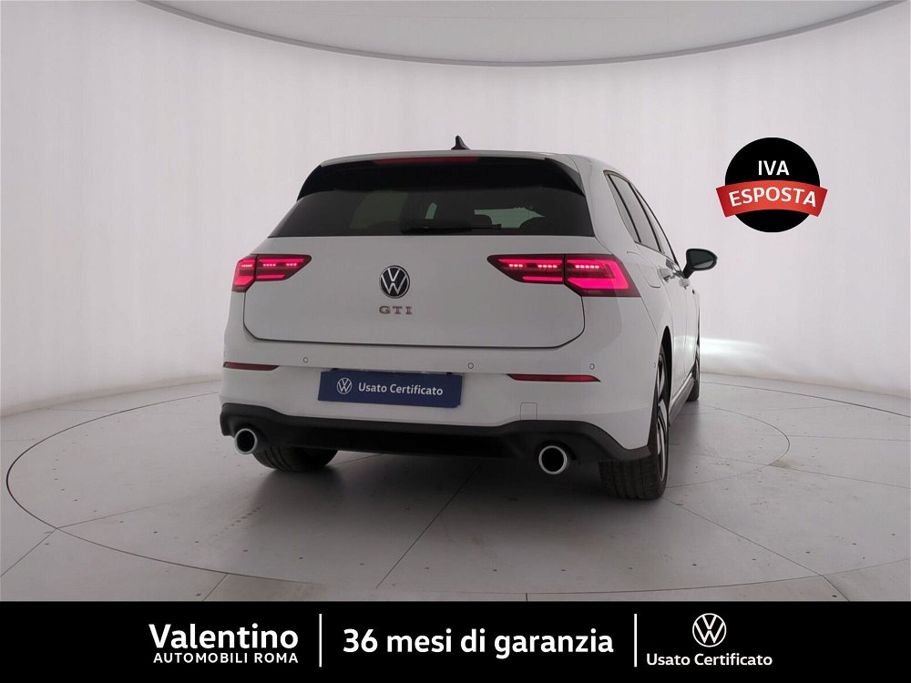 Volkswagen Golf 2.0 TSI GTI DSG del 2020 usata a Roma (3)