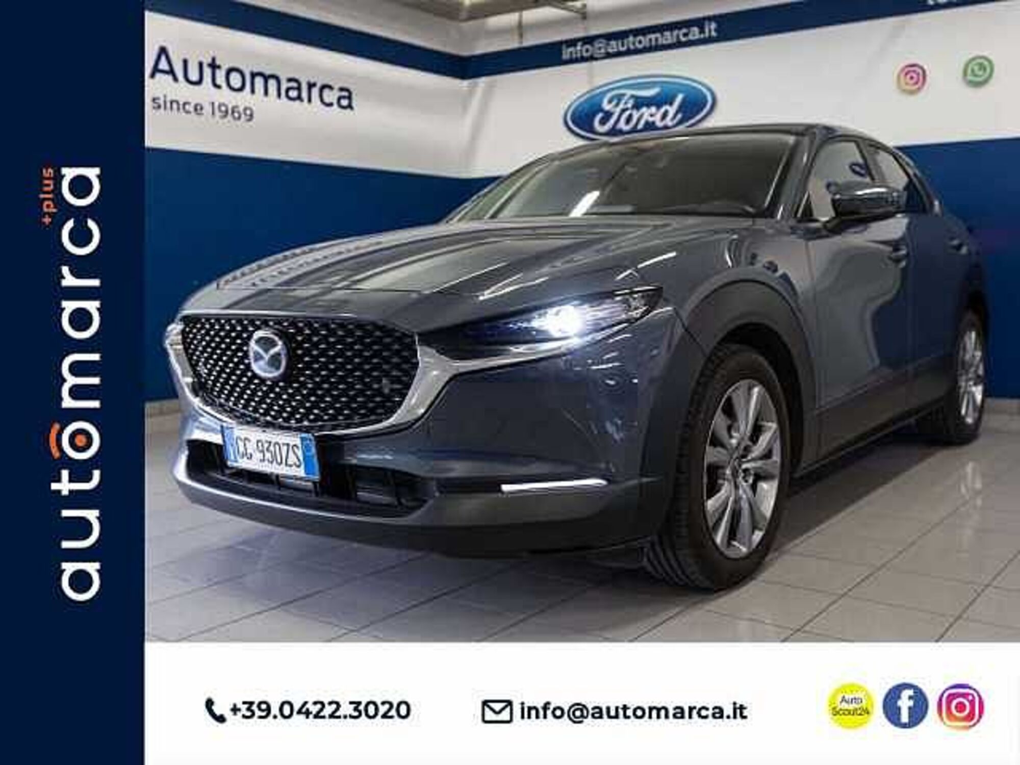 Mazda CX-30 Skyactiv-G 150 CV M Hybrid 2WD Executive del 2021 usata a Silea