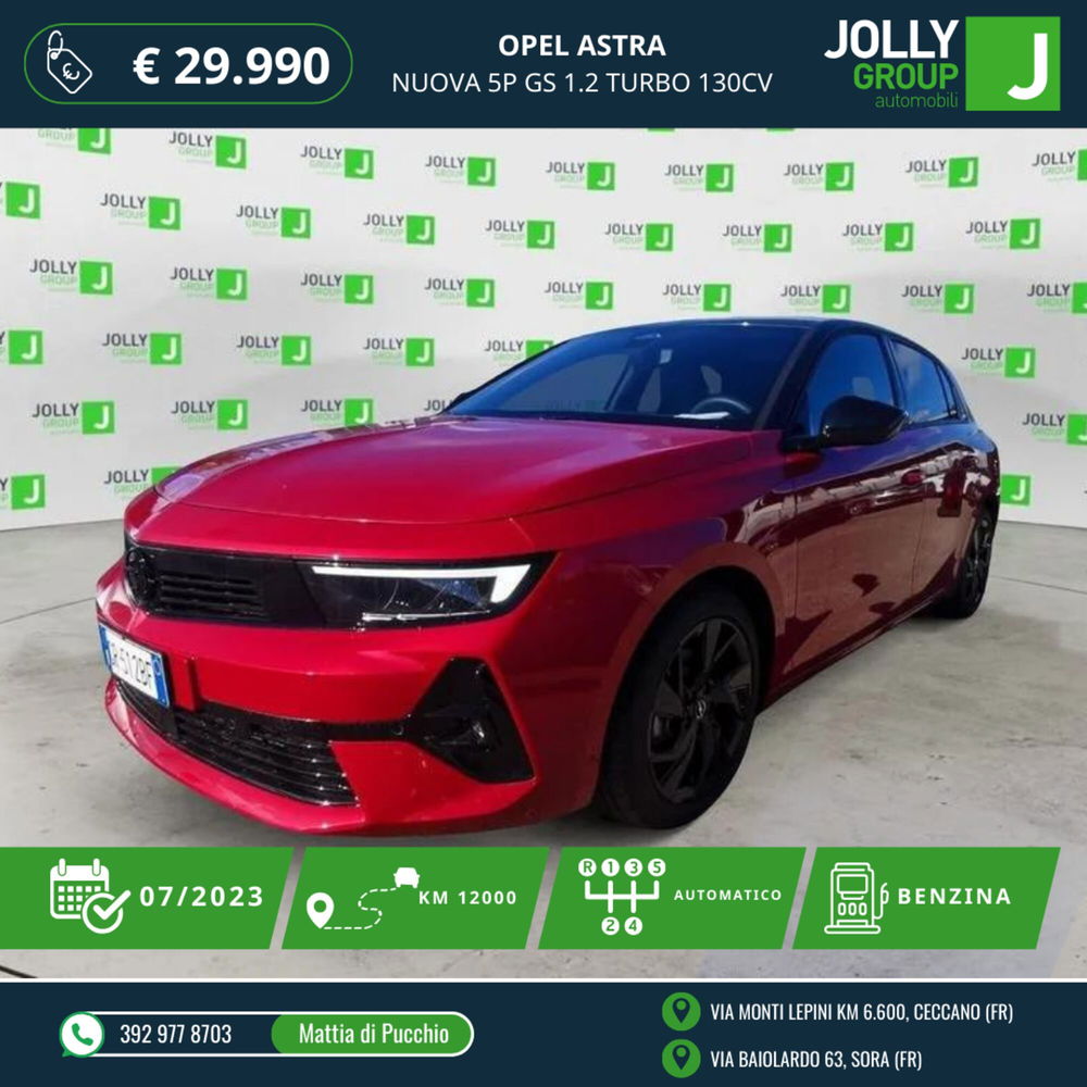 Opel Astra usata a Frosinone