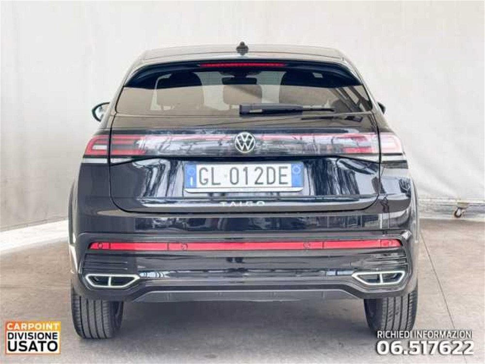 Volkswagen Taigo 1.0 TSI 110 CV DSG R-Line del 2022 usata a Roma (4)