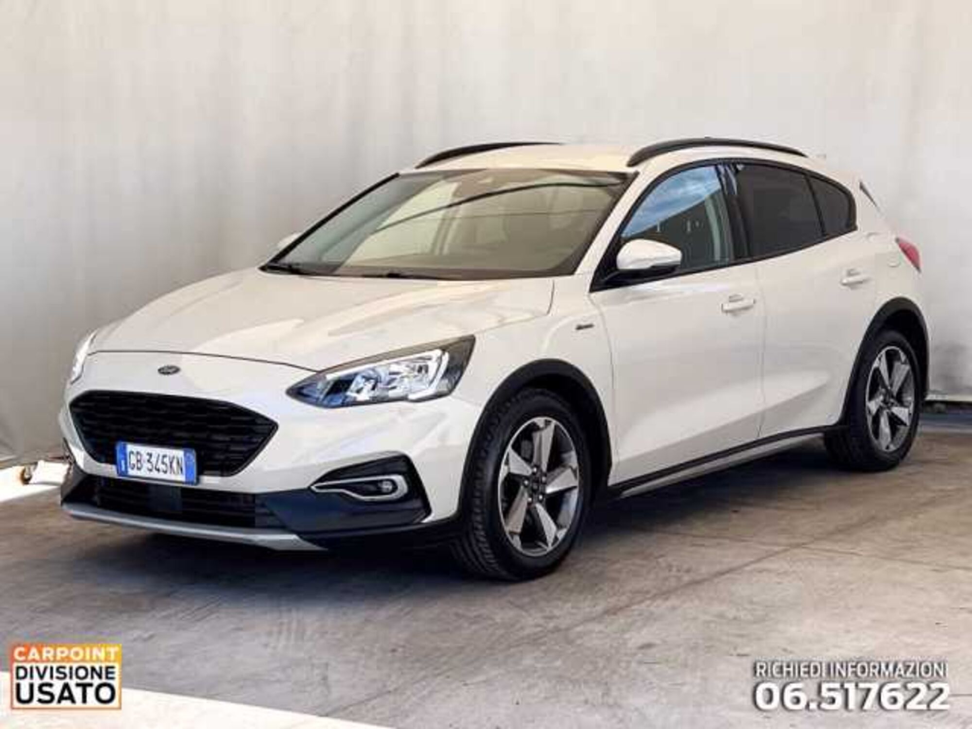 Ford Focus 1.0 EcoBoost 125 CV 5p. Active  del 2020 usata a Roma