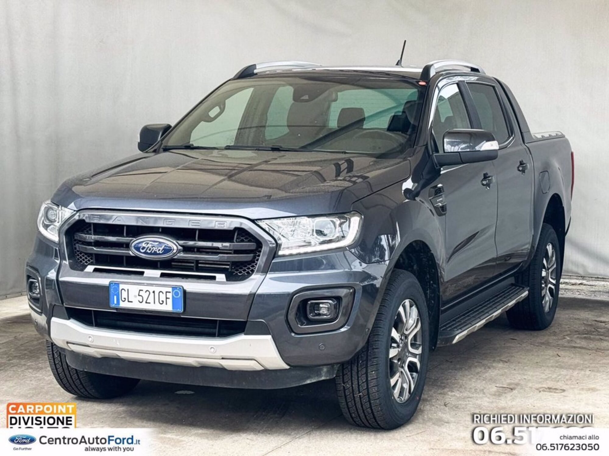 Ford Ranger Pick-up Ranger 2.0 TDCi 213CV DC Wildtrak 5 posti  del 2022 usata a Albano Laziale