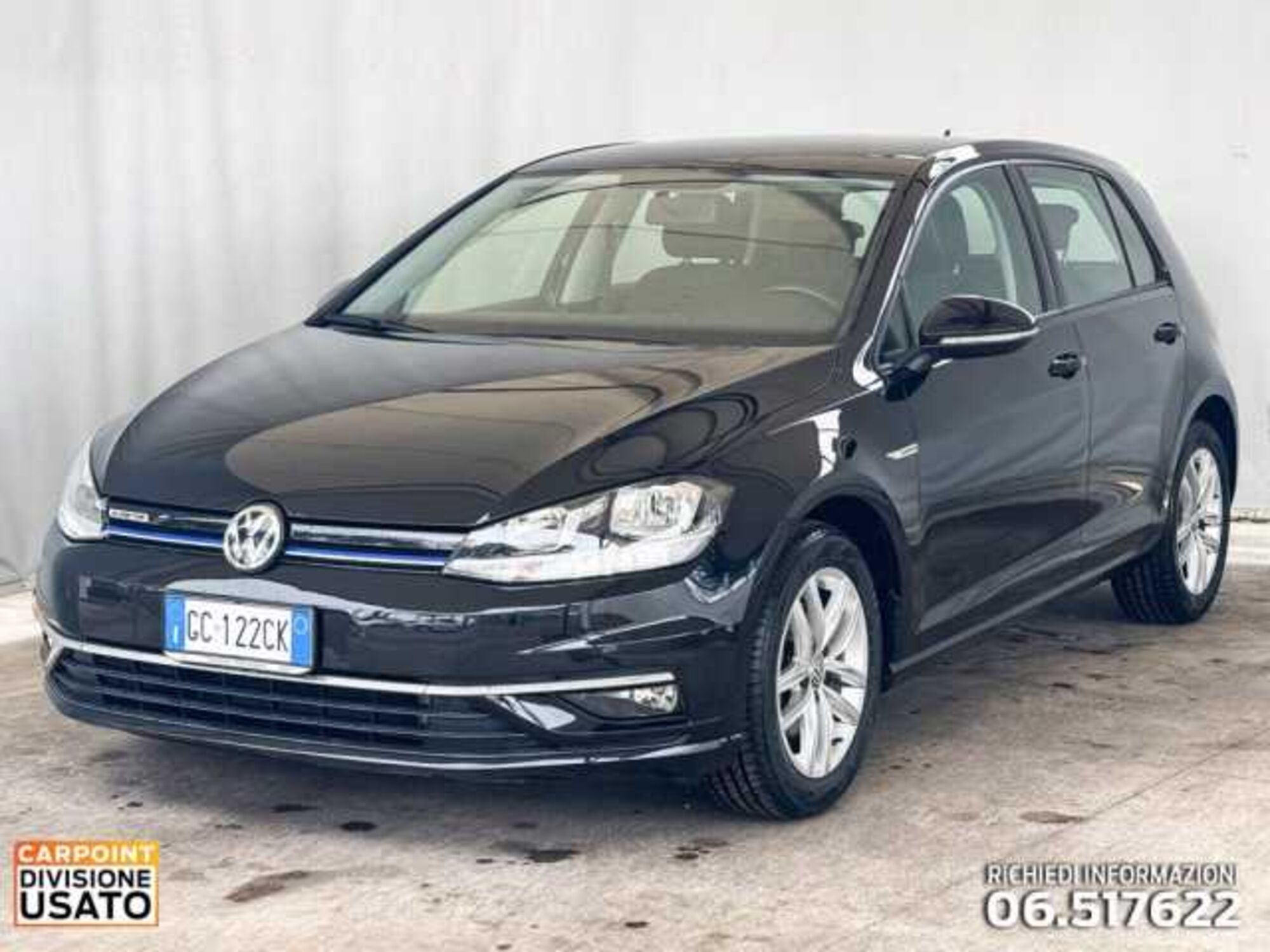 Volkswagen Golf 1.5 TGI DSG Life del 2020 usata a Roma