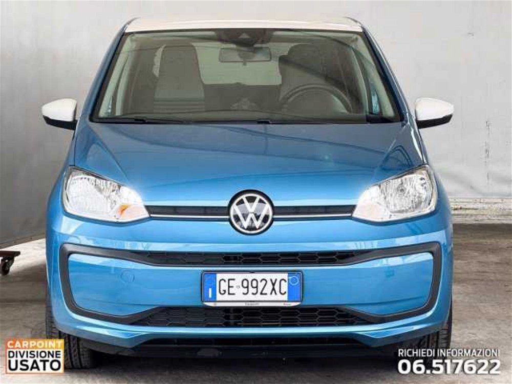 Volkswagen up! 5p. EVO color up! BlueMotion Technology del 2021 usata a Roma (2)