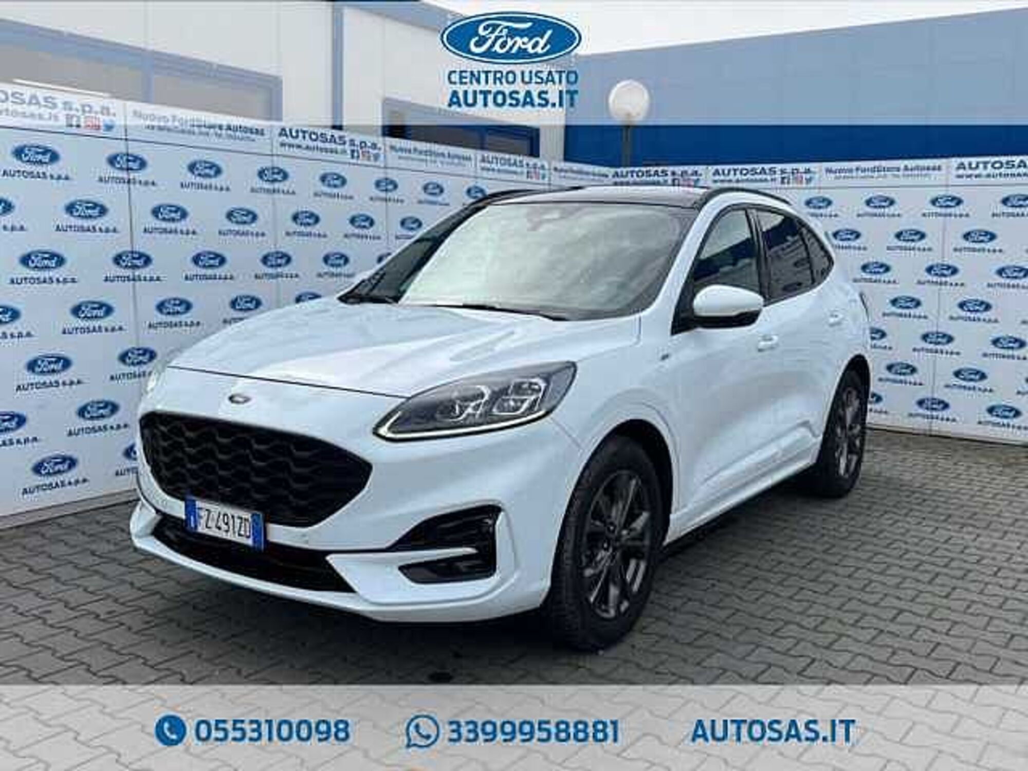 Ford Kuga 1.5 EcoBlue 120 CV aut. 2WD ST-Line X Design del 2020 usata a Firenze