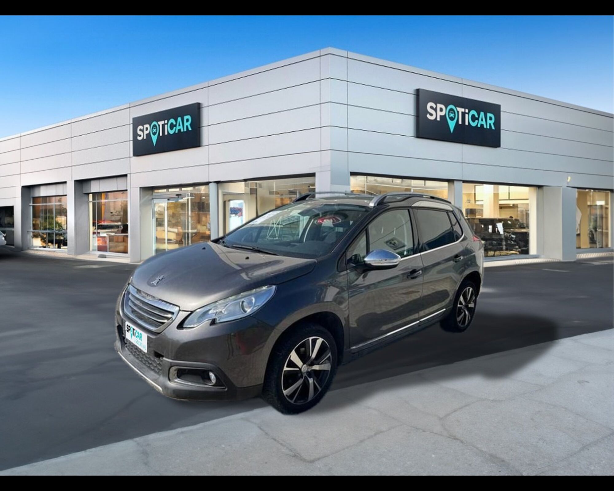 Peugeot 2008 100 Black Matt  del 2016 usata a Massarosa