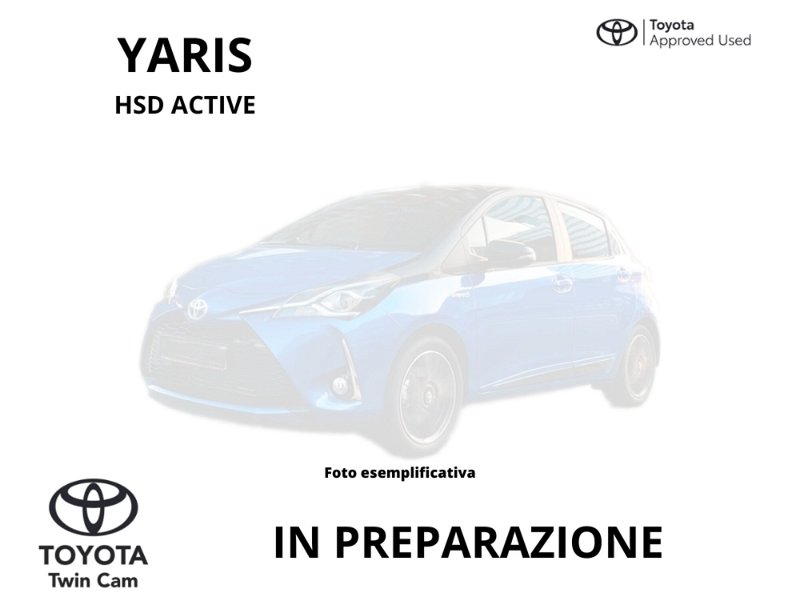 Toyota Yaris 1.5 Hybrid 5 porte Active  del 2018 usata a Latina