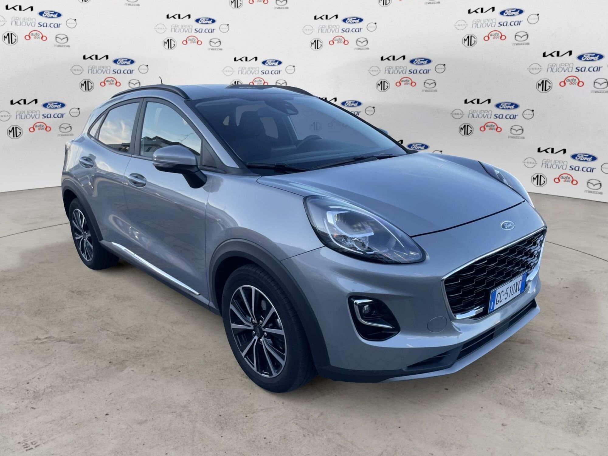 Ford Puma 1.0 EcoBoost Hybrid 125 CV S&amp;S aut. Titanium Design  del 2021 usata a Novara