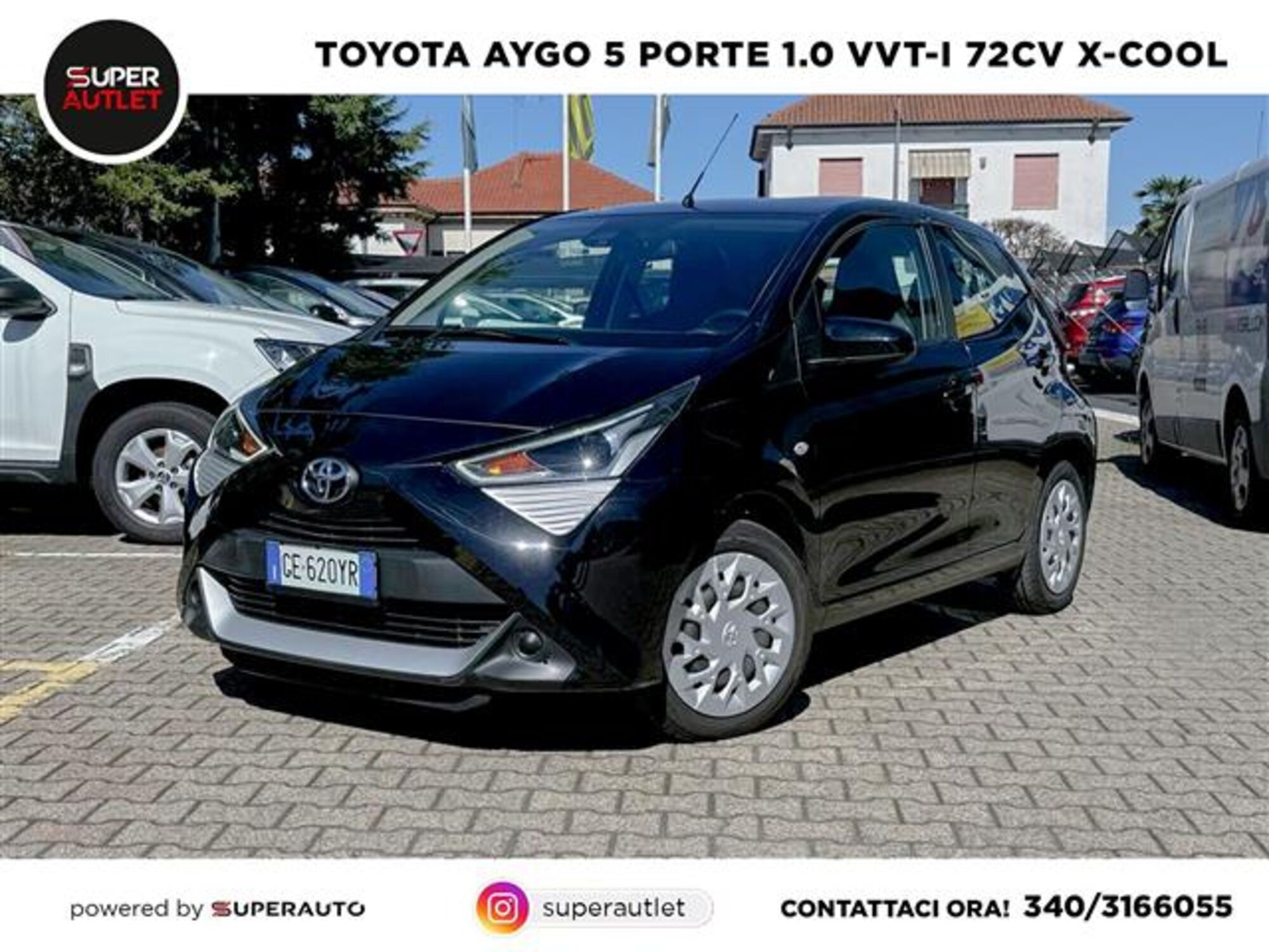 Toyota Aygo X 1.0 Lounge 72cv del 2021 usata a Vigevano