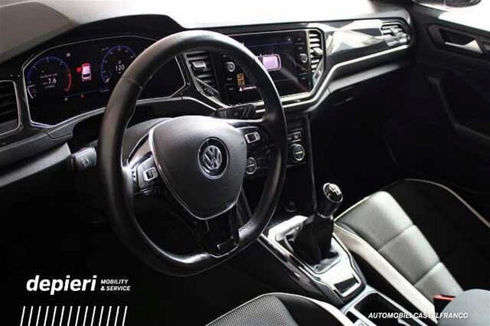 Volkswagen T-Roc 1.6 TDI SCR Advanced BlueMotion Technology del 2019 usata a Castelfranco Veneto (2)