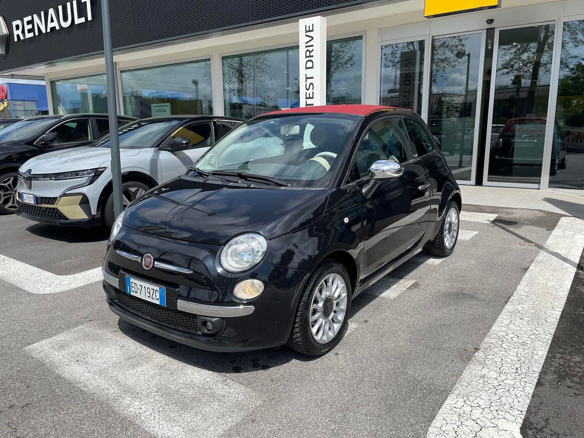 Fiat 500C Cabrio 1.2 Lounge  del 2010 usata a Montebelluna