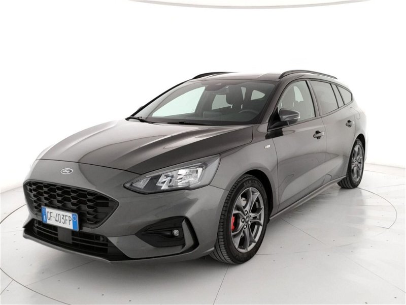Ford Focus Station Wagon Focus SW 1.0t ecoboost h ST-Line X 155cv powershift del 2021 usata a Roma