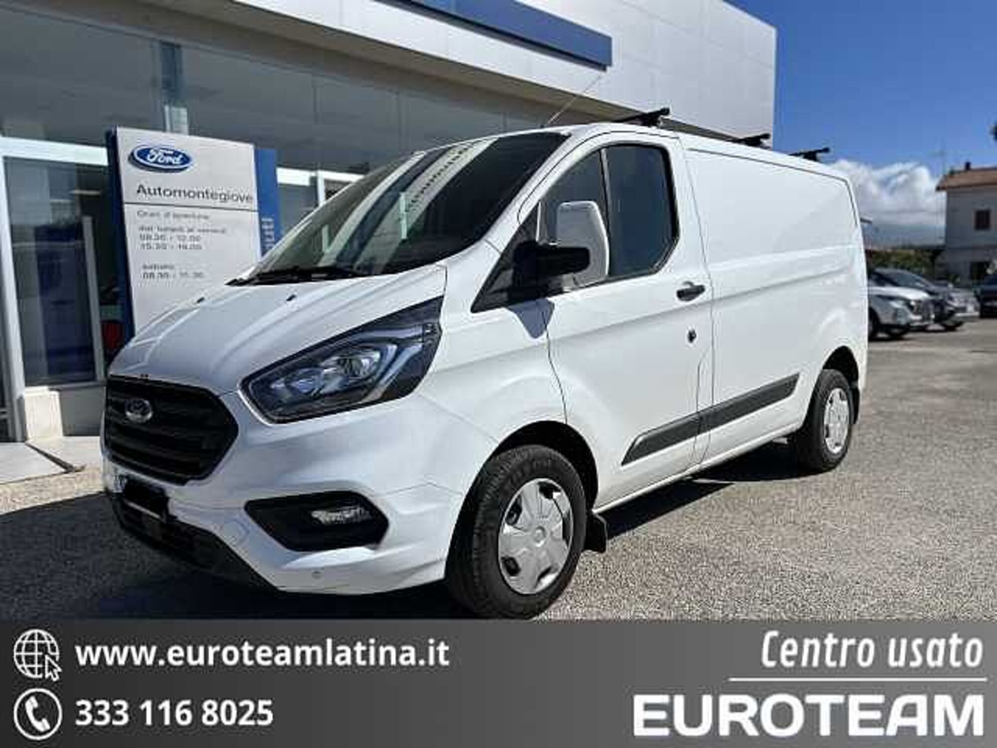 Ford Transit Custom Furgone 280 2.0 EcoBlue 130 PC Furgone Trend  del 2021 usata a Latina