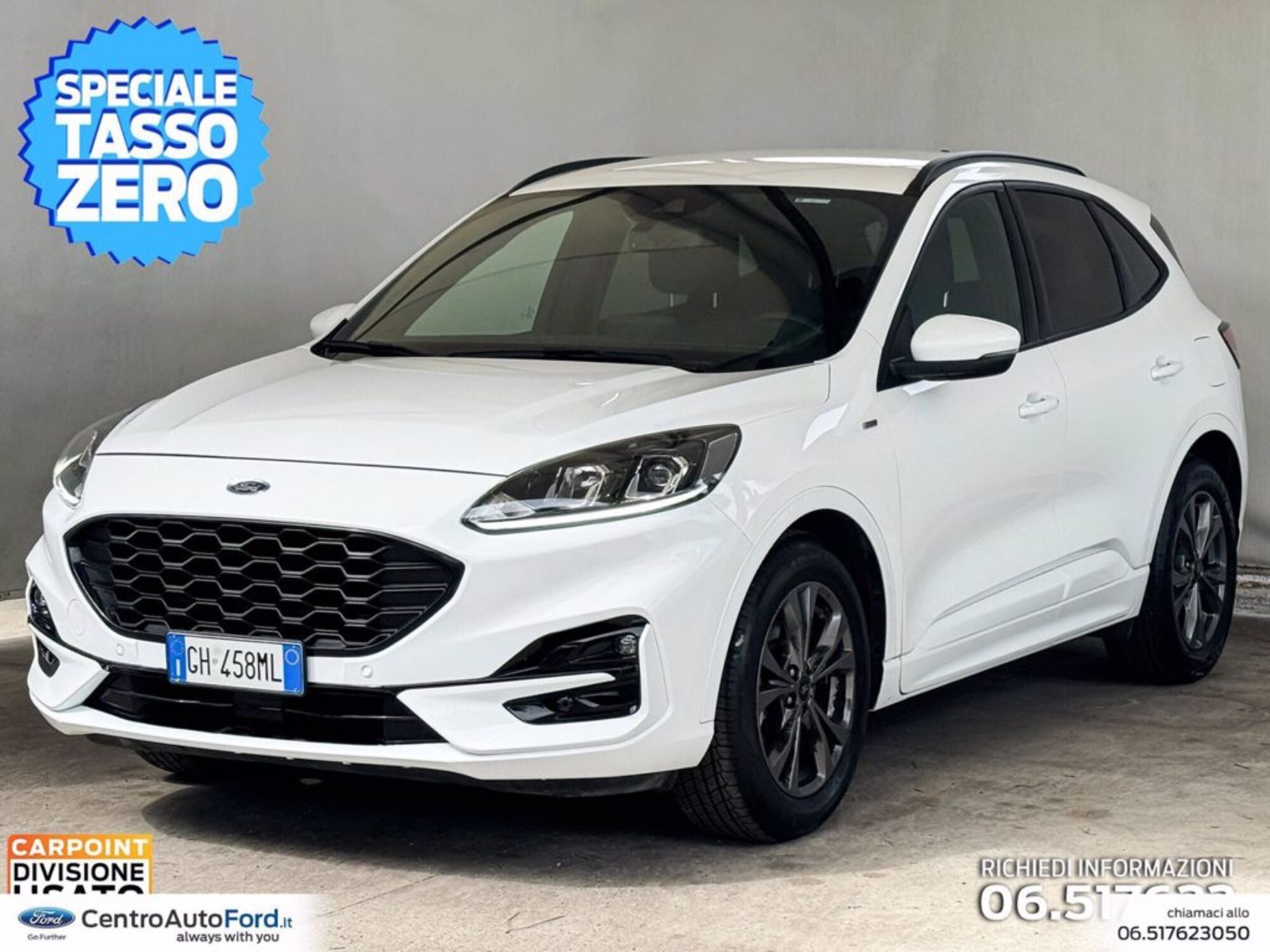 Ford Kuga 1.5 EcoBlue 120 CV 2WD ST-Line  del 2021 usata a Albano Laziale