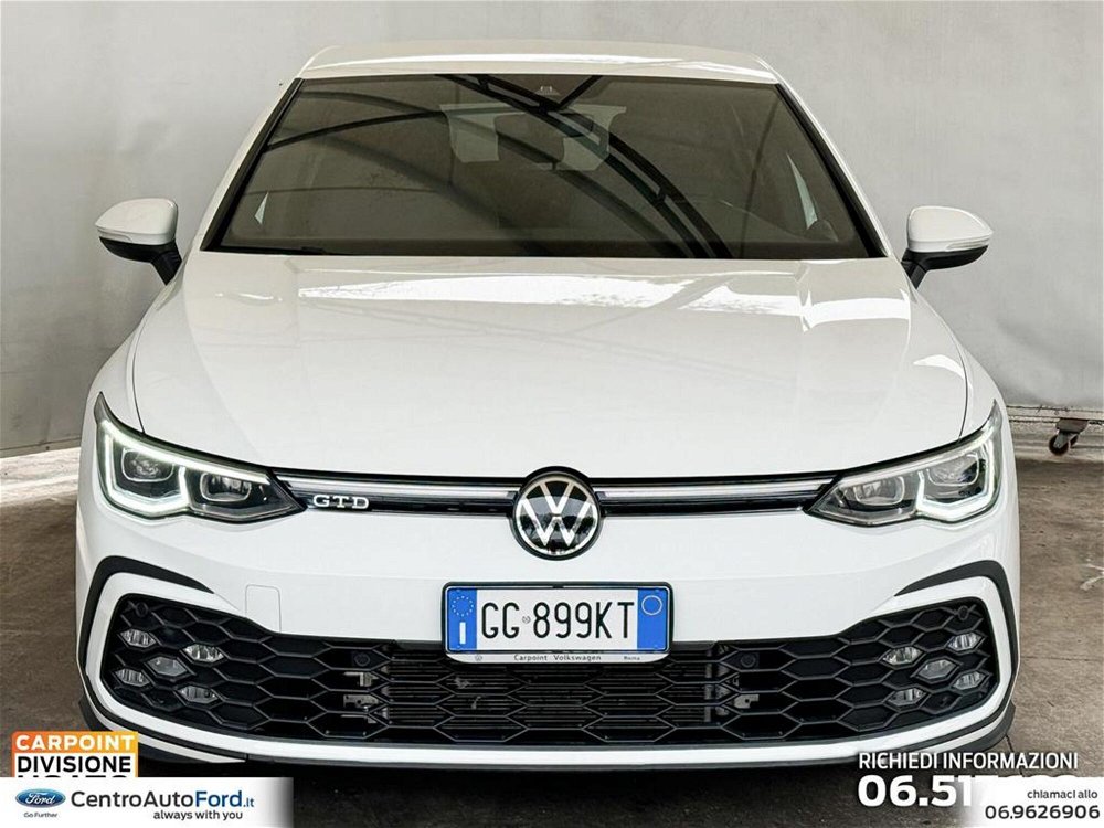 Volkswagen Golf 2.0 TDI GTD DSG del 2021 usata a Albano Laziale (2)