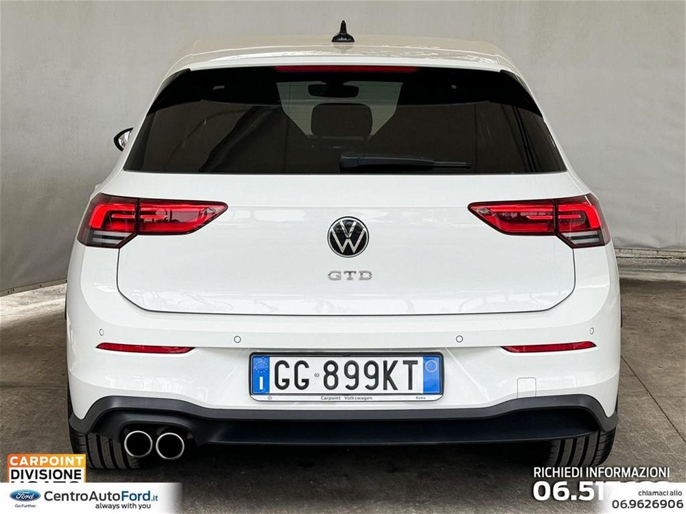 Volkswagen Golf 2.0 TDI GTD DSG del 2021 usata a Albano Laziale (4)
