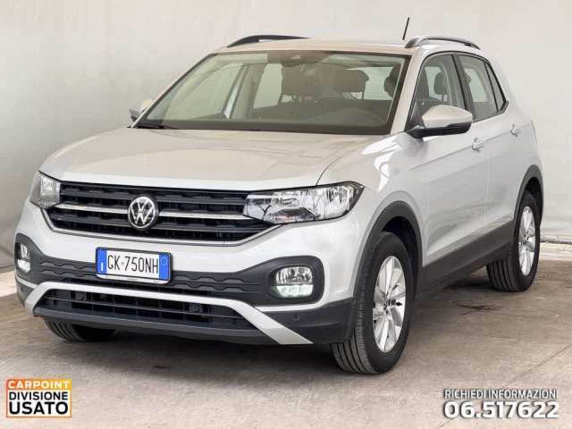 Volkswagen T-Cross 1.0 tsi Life 95cv del 2022 usata a Roma