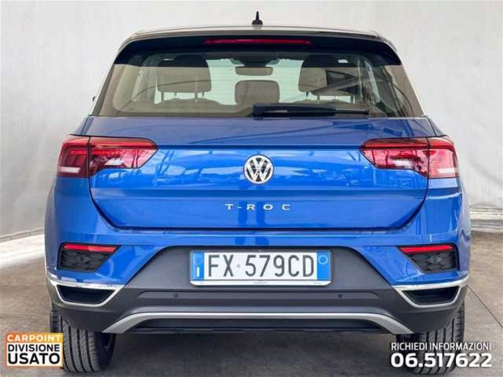 Volkswagen T-Roc 1.5 TSI ACT Advanced BlueMotion Technology  del 2019 usata a Roma (4)