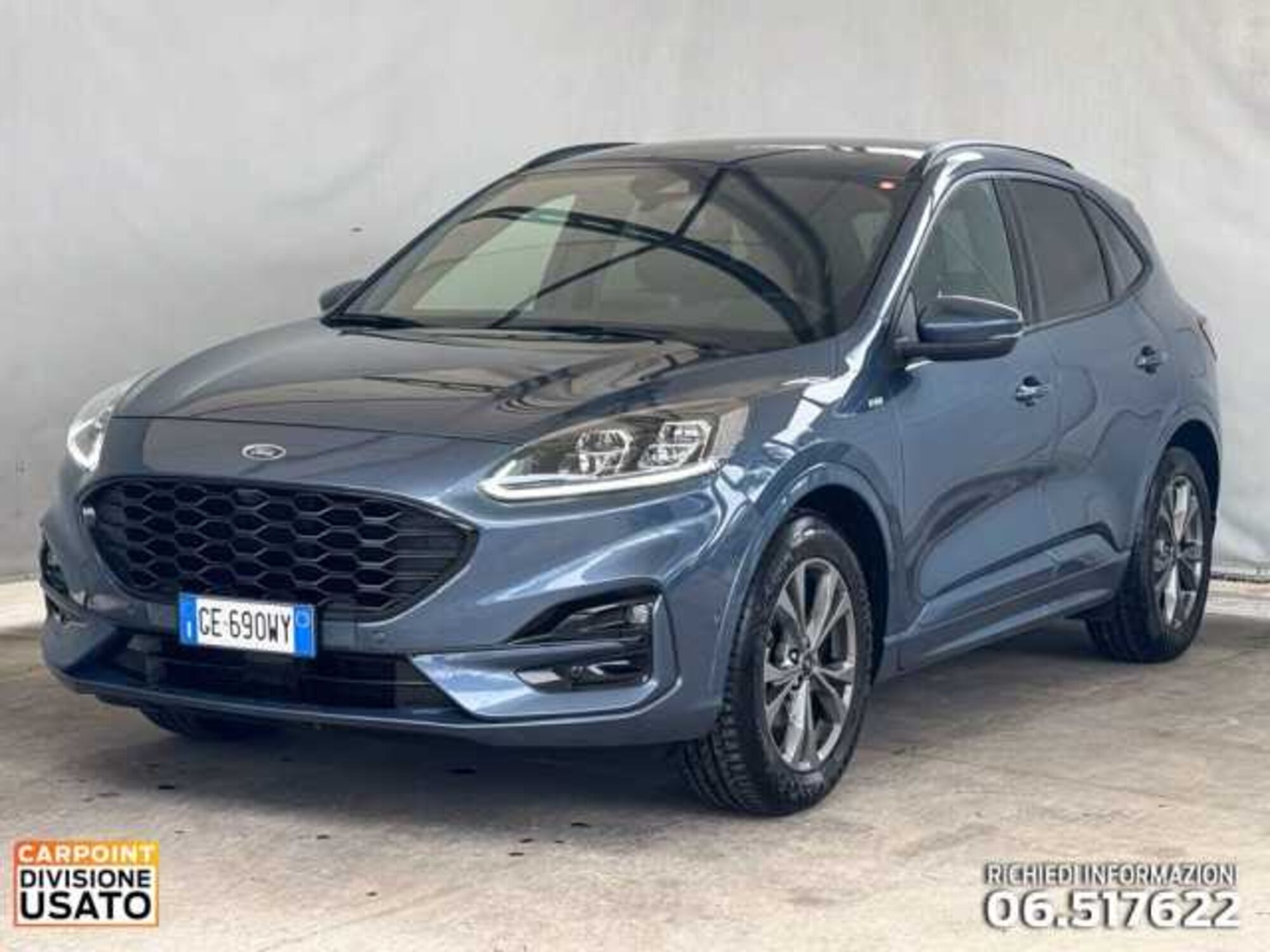 Ford Kuga 1.5 EcoBlue 120 CV 2WD ST-Line X  del 2021 usata a Roma