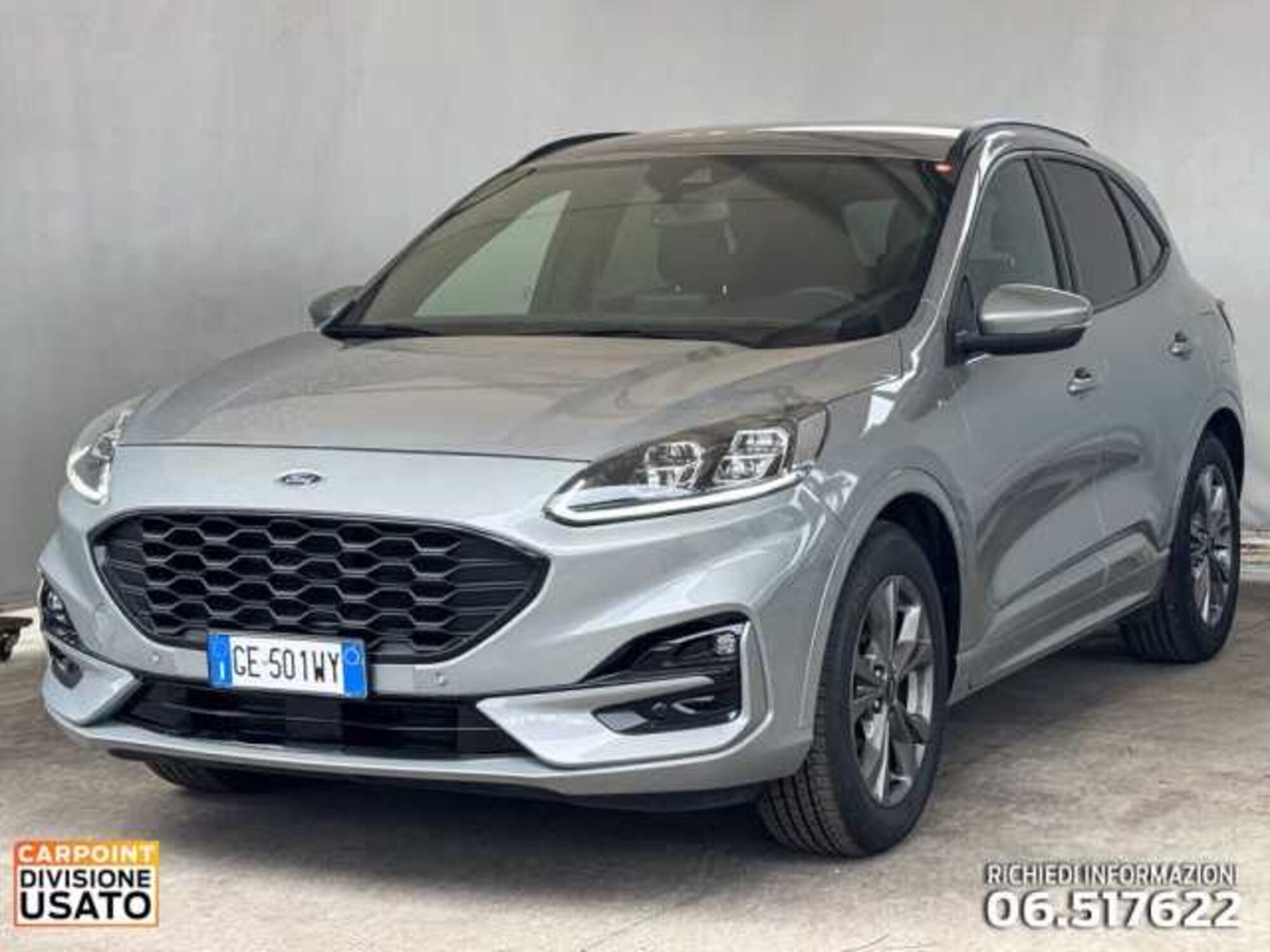 Ford Kuga 1.5 EcoBlue 120 CV 2WD ST-Line X  del 2021 usata a Roma