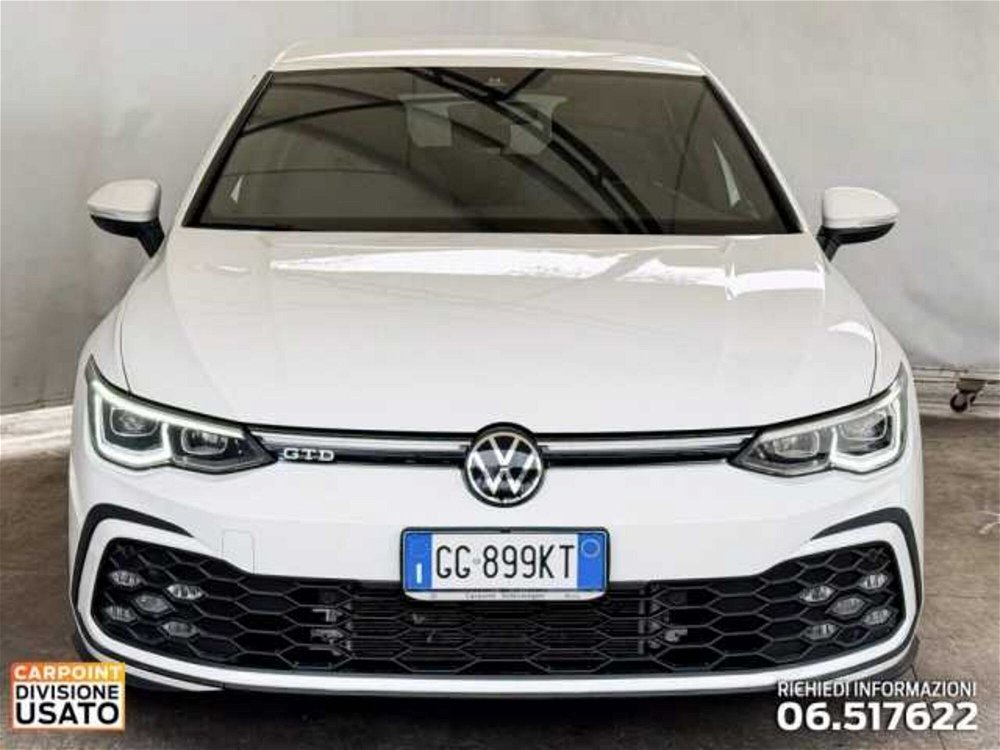 Volkswagen Golf 2.0 TDI GTD DSG del 2021 usata a Roma (2)