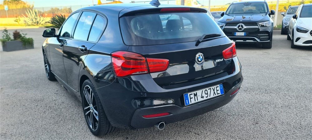 BMW Serie 1 5p. 116d 5p. Msport  del 2018 usata a Rende (4)