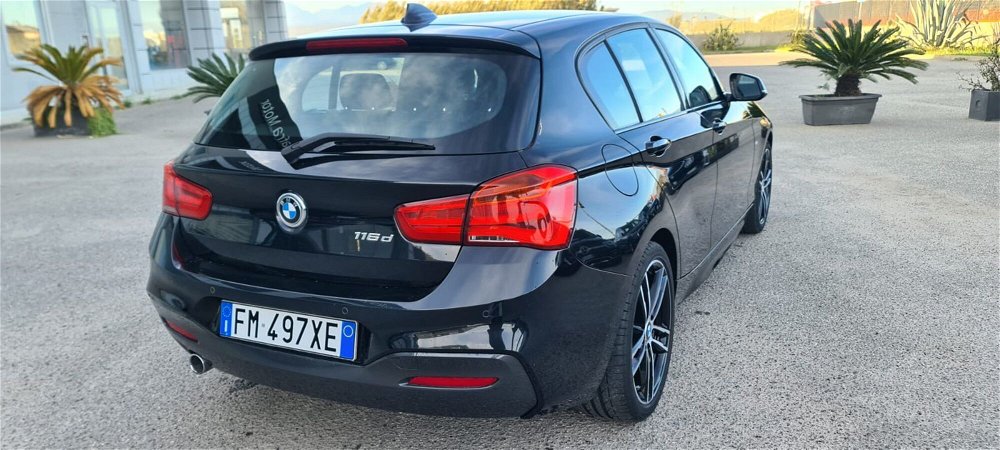BMW Serie 1 5p. 116d 5p. Msport  del 2018 usata a Rende (5)