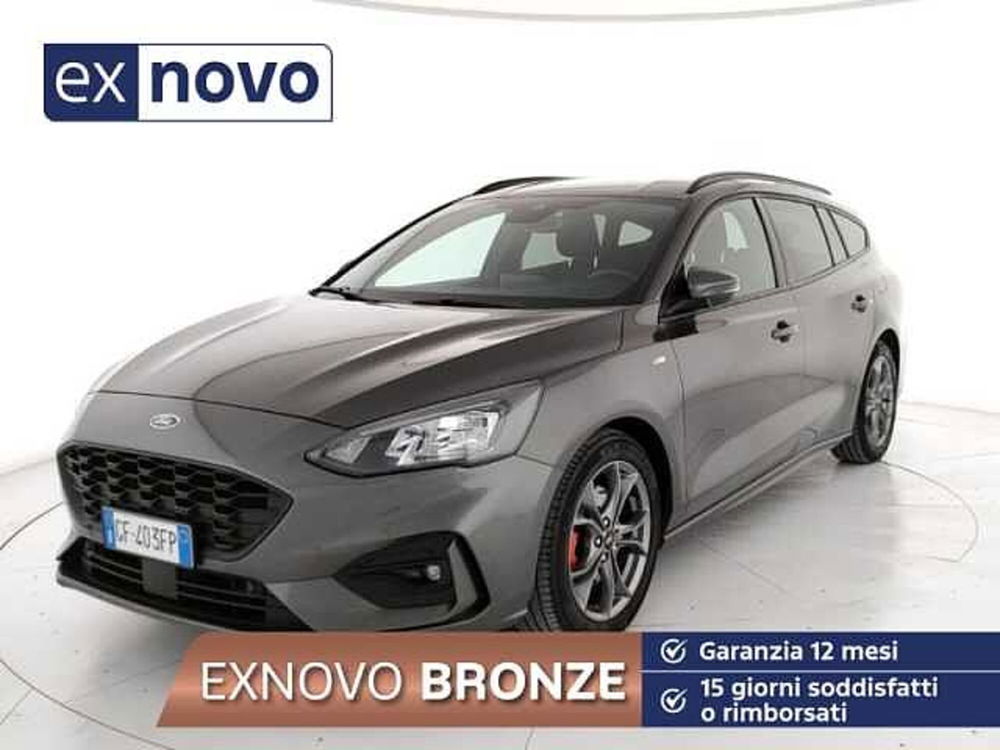 Ford Focus Station Wagon Focus SW 1.0t ecoboost h ST-Line X 155cv powershift del 2021 usata a Roma