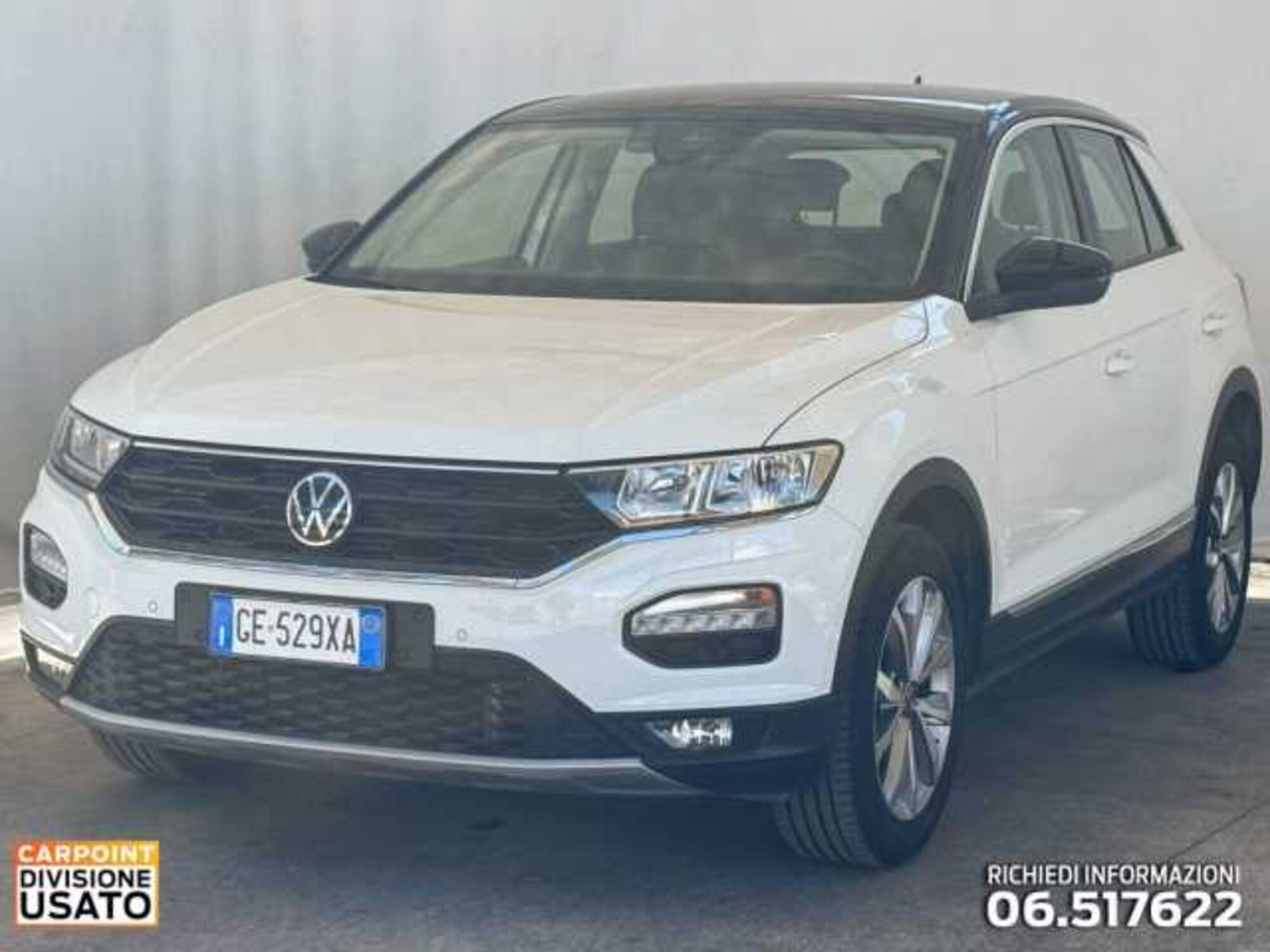 Volkswagen T-Roc 2.0 tdi Style 115cv del 2021 usata a Roma