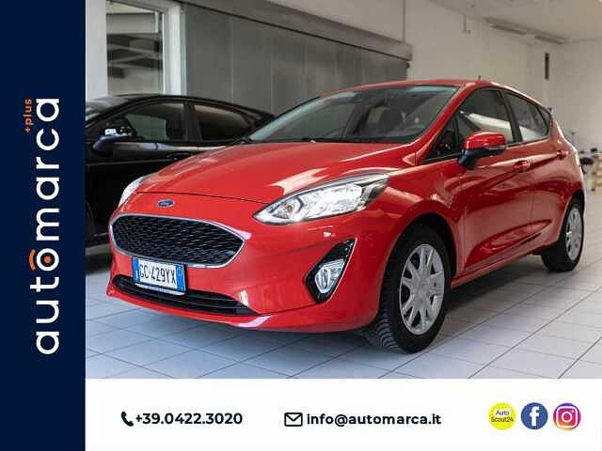 Ford Fiesta 1.1 75 CV 5 porte del 2020 usata a Silea