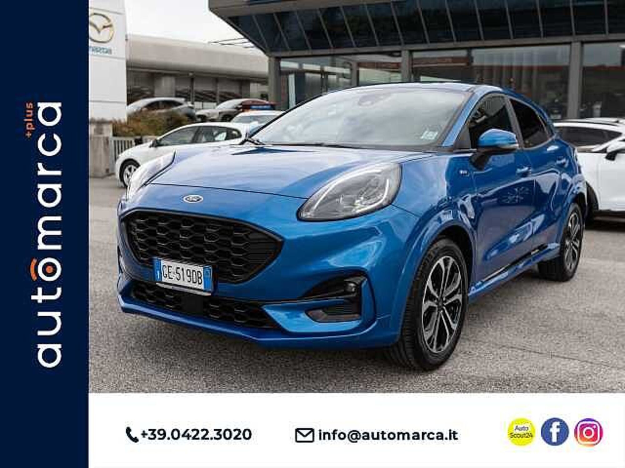 Ford Puma 1.0 EcoBoost 125 CV S&amp;S ST-Line del 2021 usata a Silea