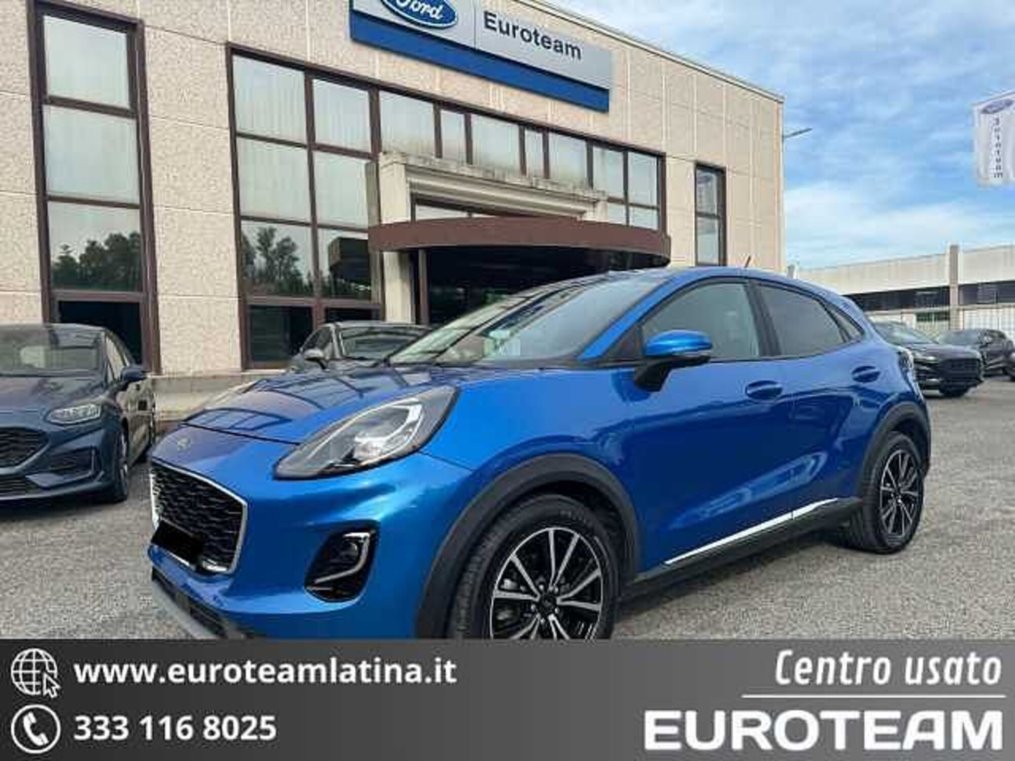 Ford Puma 1.0 EcoBoost 125 CV S&amp;S Titanium del 2021 usata a Latina