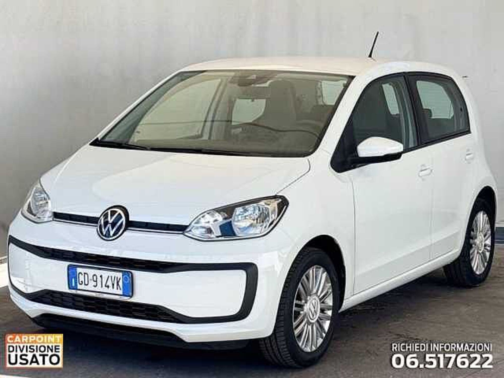 Volkswagen up! 5p. EVO move up! BlueMotion Technology del 2020 usata a Roma