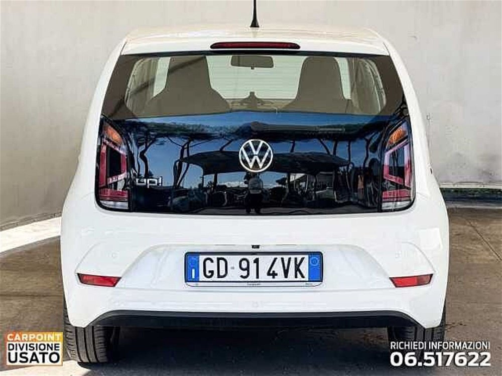 Volkswagen up! 5p. EVO move up! BlueMotion Technology del 2020 usata a Roma (4)